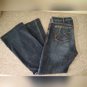 Ariat Brown Stiched Trousers